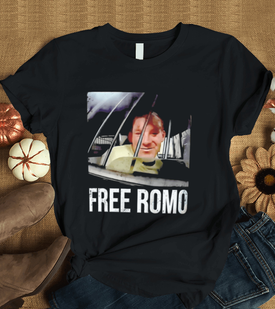 FREE ROMO Football Quarterback Prison Bars T-Shirt