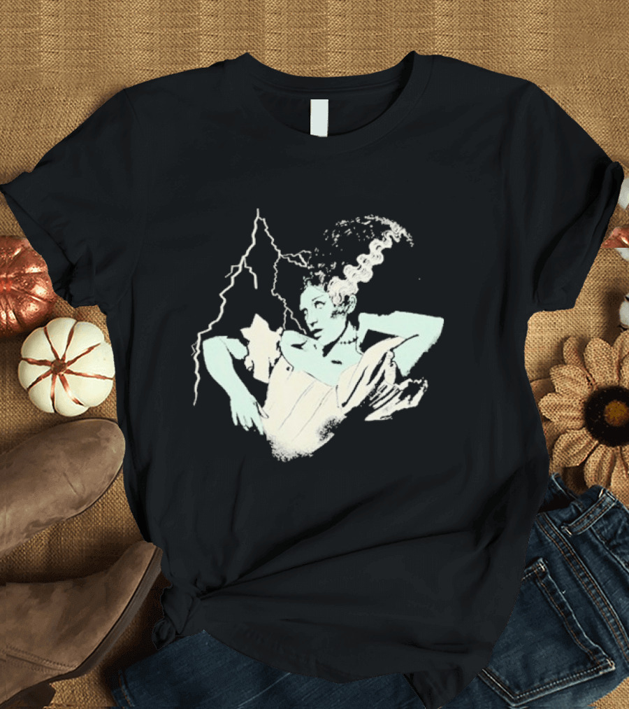 Sierra Ferrell The Bride Frankenstein Monster Lightning T-Shirt