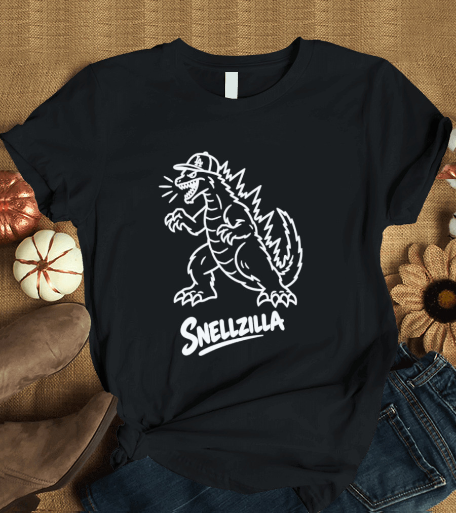 Snellzilla Monster Baseball Tribute Blake Snell T-Shirt