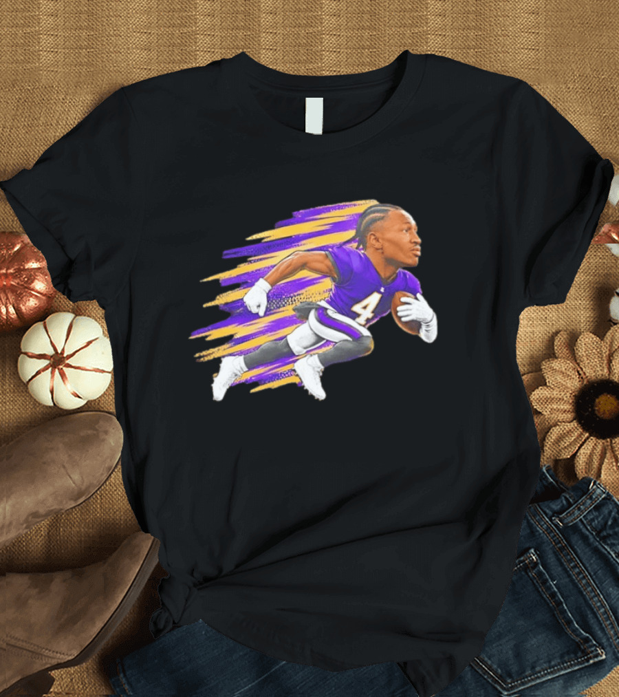Baltimore Ravens Zay Flowers Run 4 Run NFL Cartoon T-Shirt