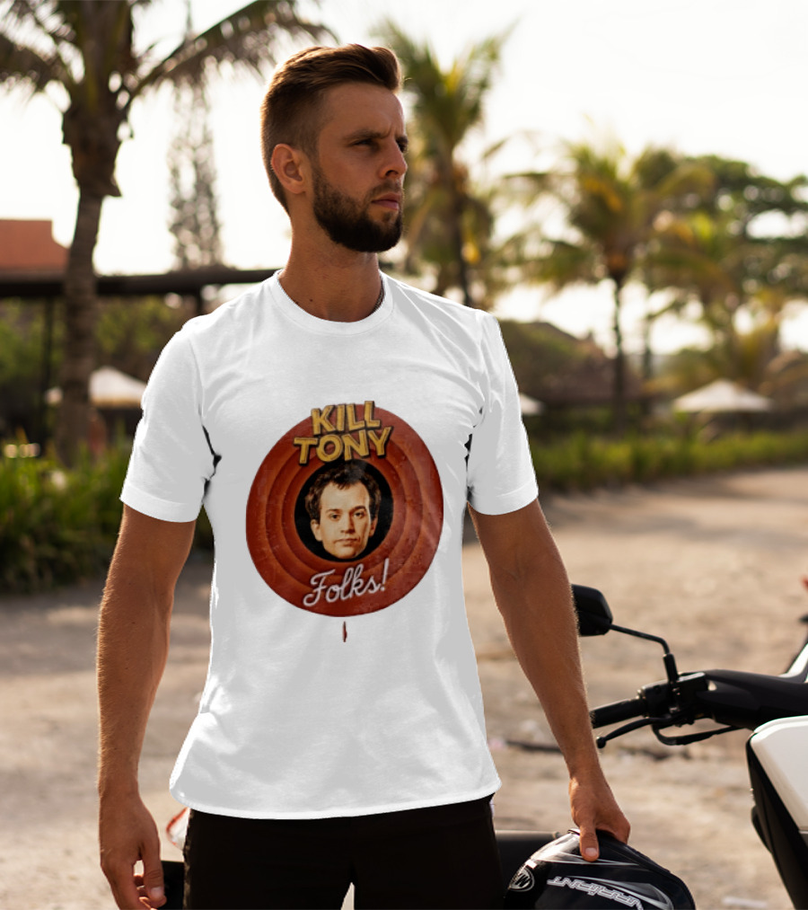 Kill Tony Folks Pat O'Neill Classic Cartoon T-Shirt