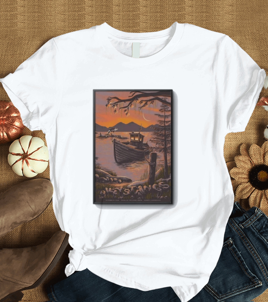 Billy Strings Everett Washington Oct 10 2026 Angles Of The Winds Arena T-Shirt