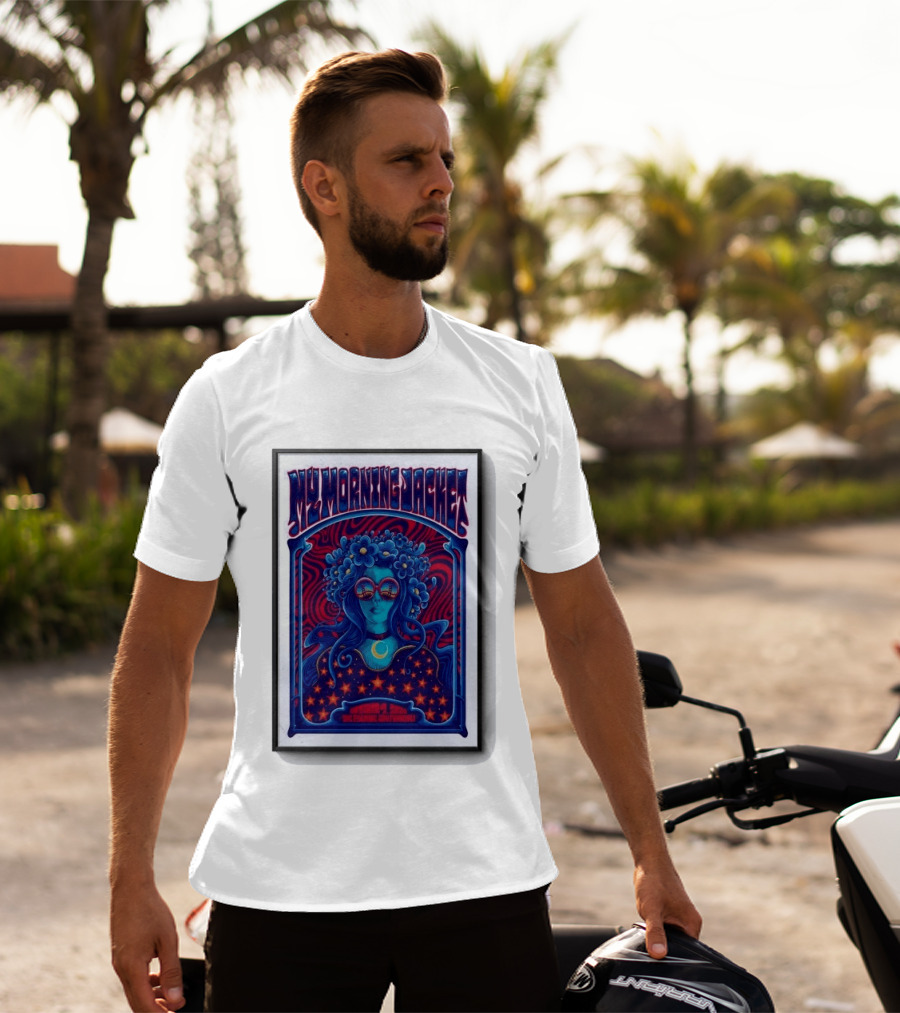 My Morning Jacket San Francisco October 9 2026 Psychedelic Floral Woman T-Shirt