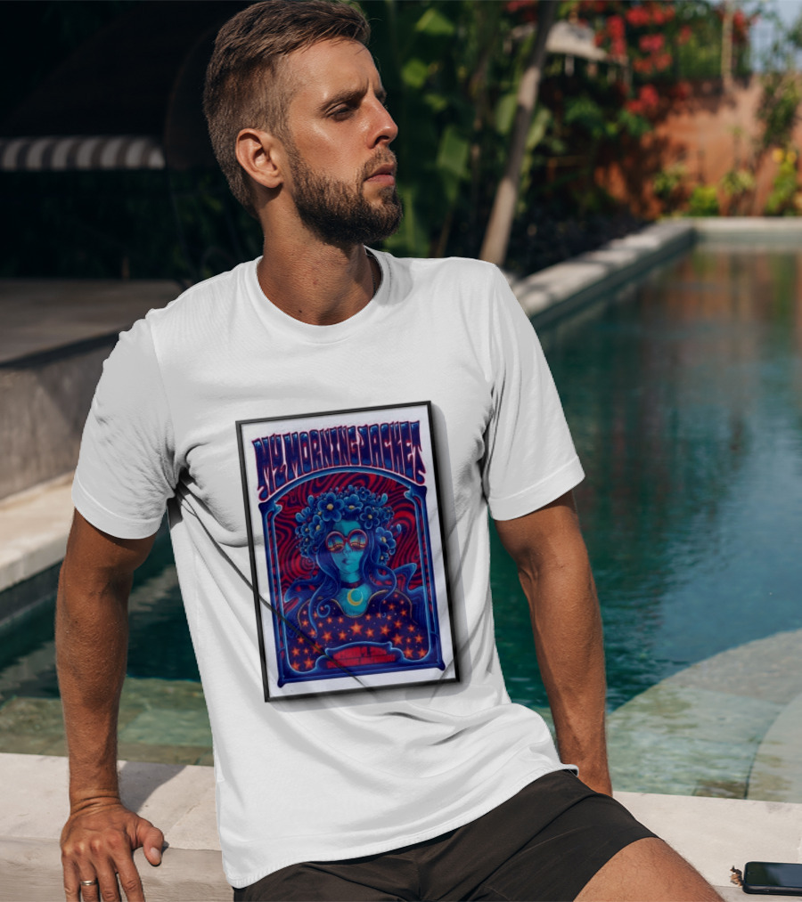 My Morning Jacket San Francisco October 9 2026 Psychedelic Floral Woman T-Shirt