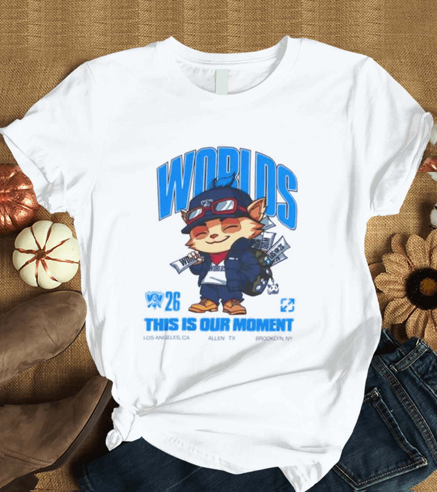 Worlds 2026 This Is Our Moment Riot Games Store T-Shirt