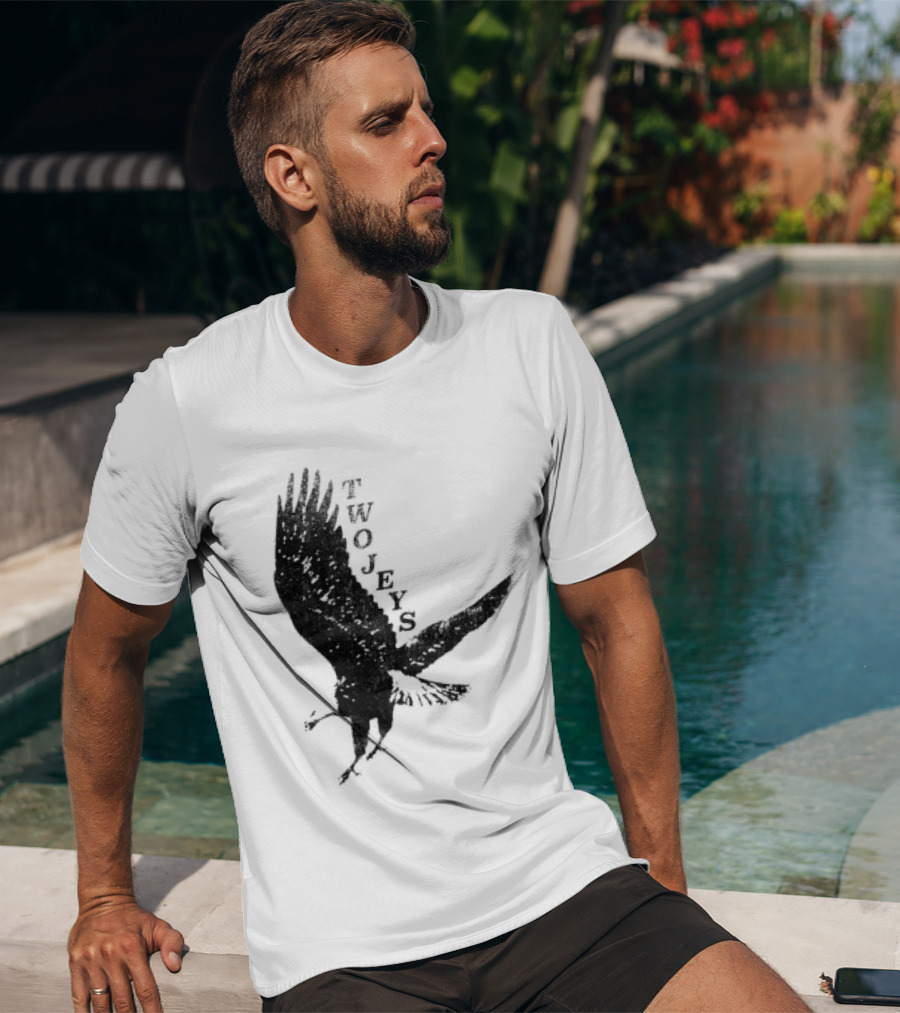 Twojeys Eagles Don't Fly With Pigeons Soar Above T-Shirt