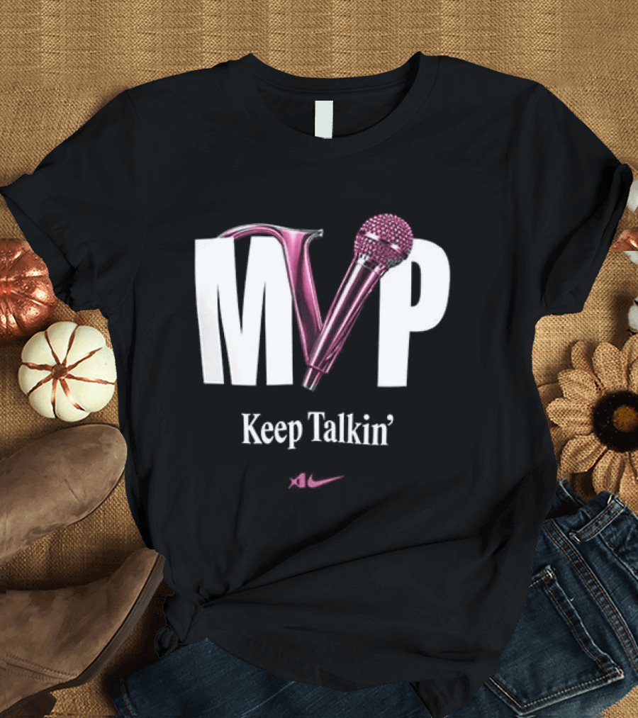WNBA MVP Keep Talking A'ja Wilson 2026 Most Valuable Player T-Shirt