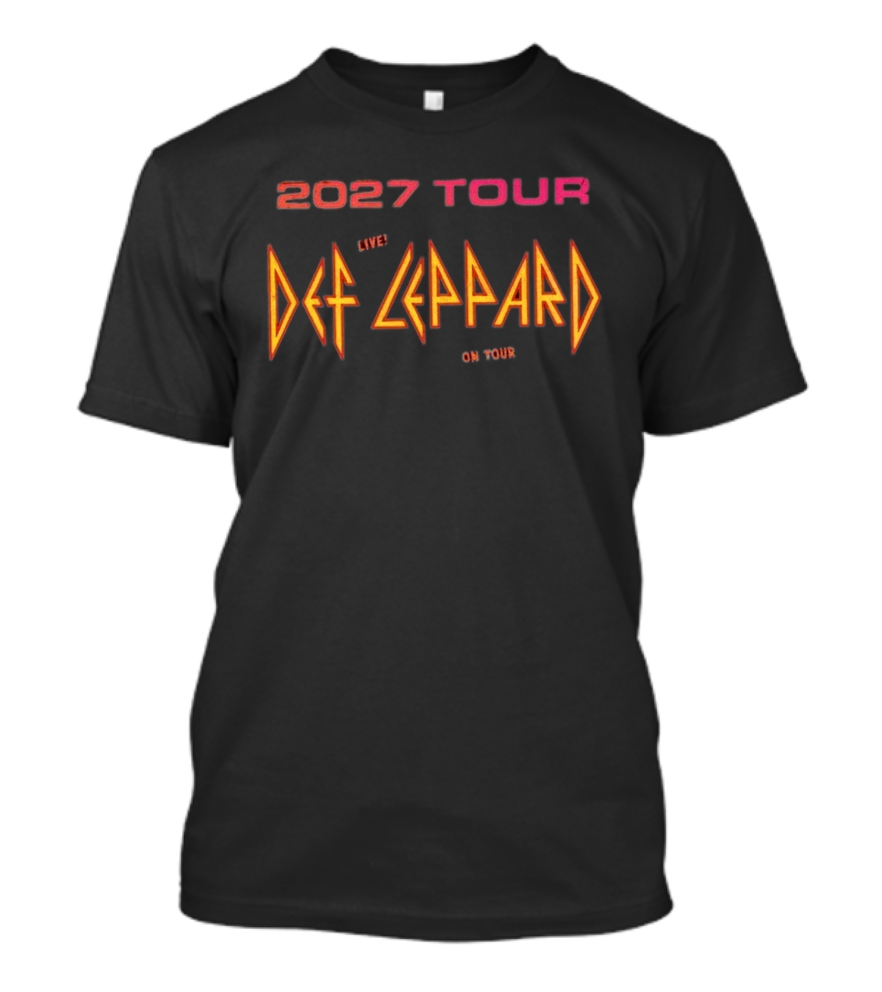 Live Def Leppard 2027 Tour Schedule Dates With Goo Goo Dolls And The Struts T-Shirt