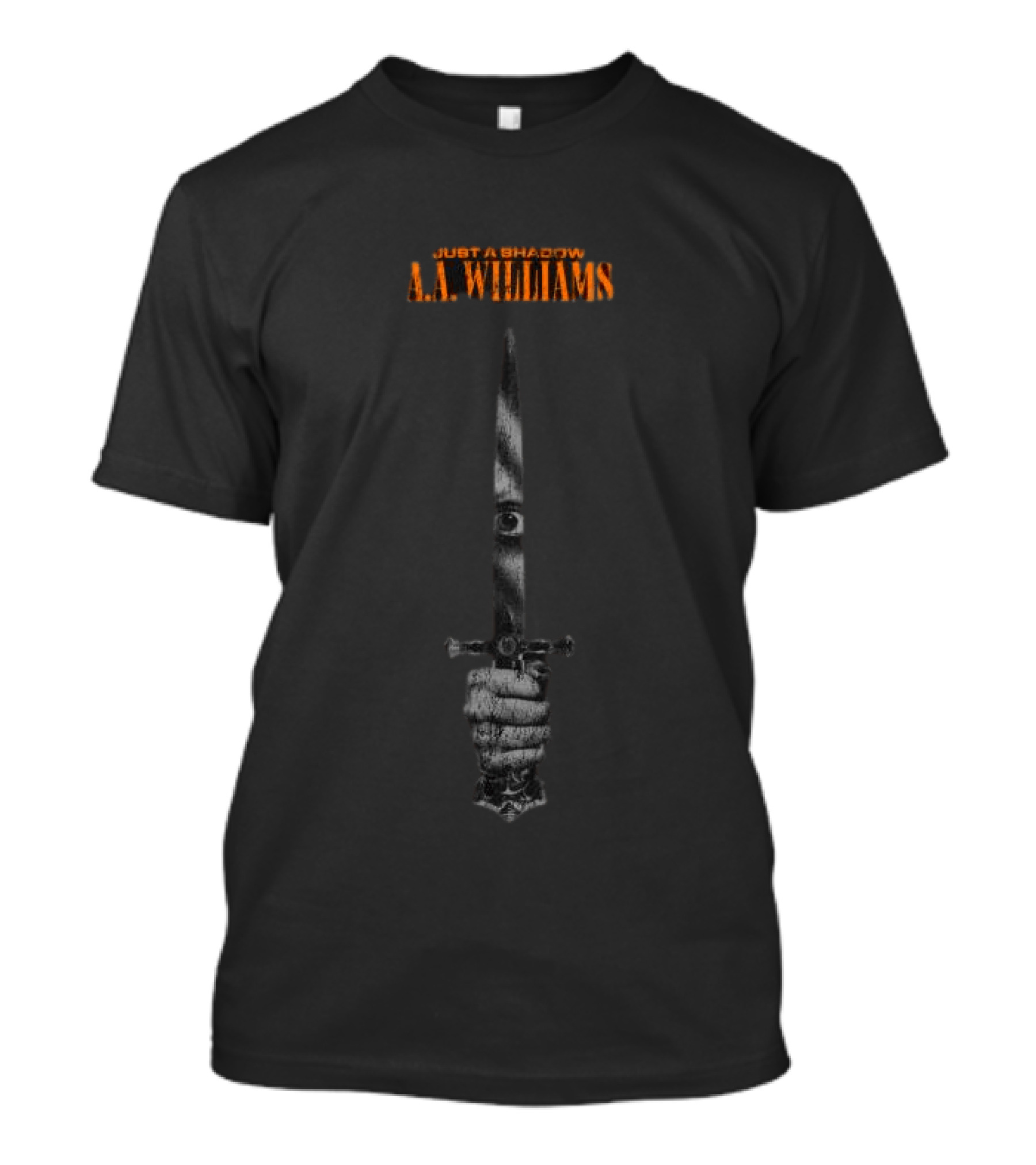 JUST A SHADOW AA WILLIAMS Medieval Dagger Hand T-Shirt