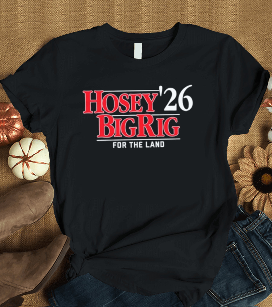 Cleveland Guardians Hosey Big Rig '26 For The Land T-Shirt