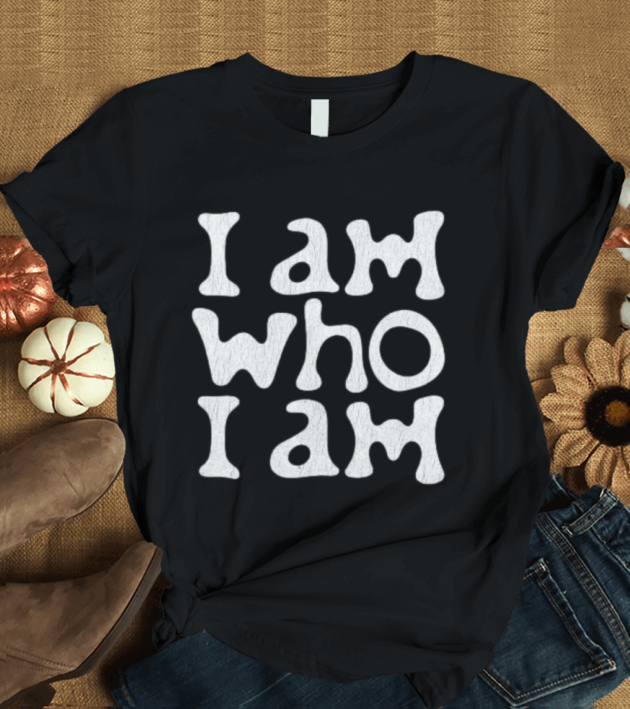 Wearicy Store Shop I Am Who I Am T-Shirt