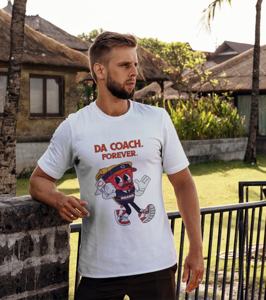 Da Coach Forever Pizza Character Bears Mike Ditka T-Shirt