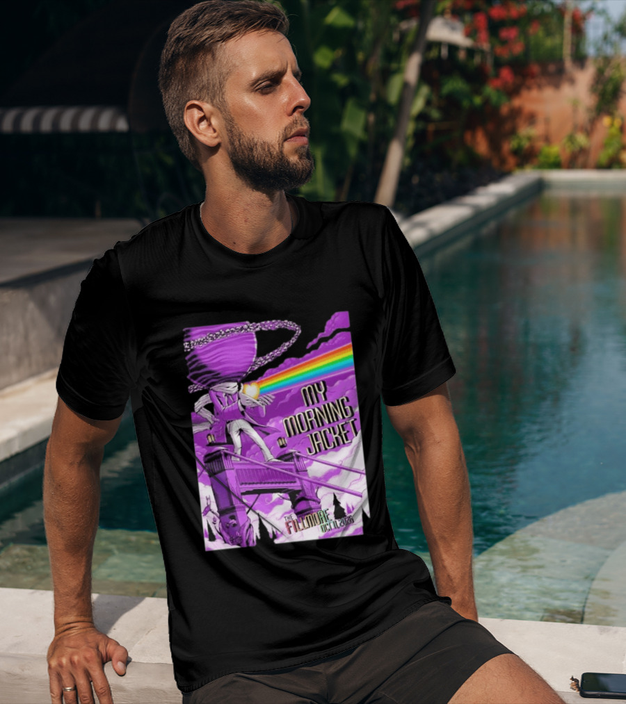 The Fillmore October 11th 2026 My Morning Jacket Psychedelic Event T-Shirt