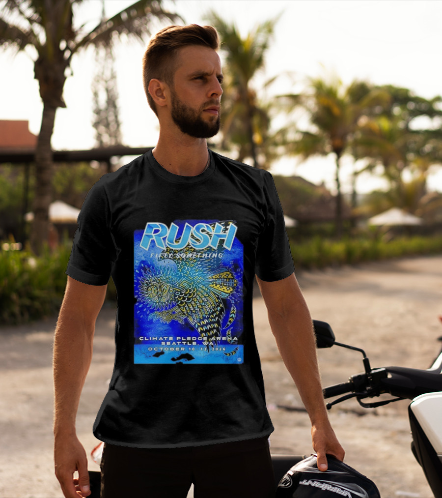 Rush Fifty Something Tour 2026 Climate Pledge Arena Seattle WA October 10 12 T-Shirt