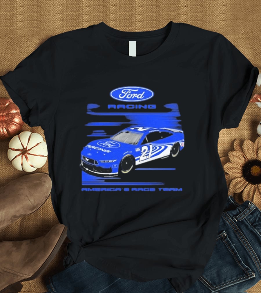 Ford Racing Nascar 21 America's Race Team T-Shirt
