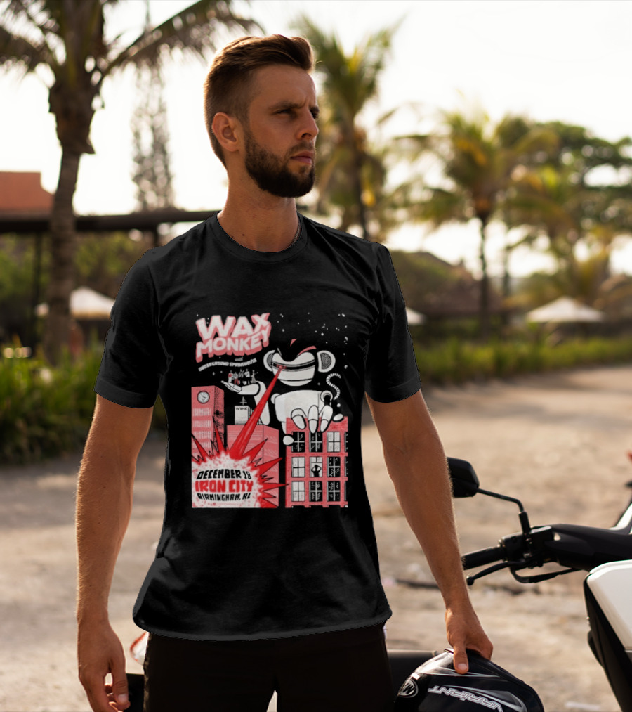 Wax Monkey Iron City Birmingham AL December 18 2026 T-Shirt