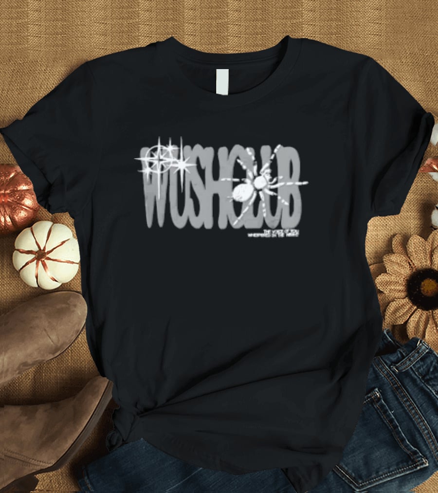 Wushclub Voice Of You Whispered In The Night Spider Star T-Shirt