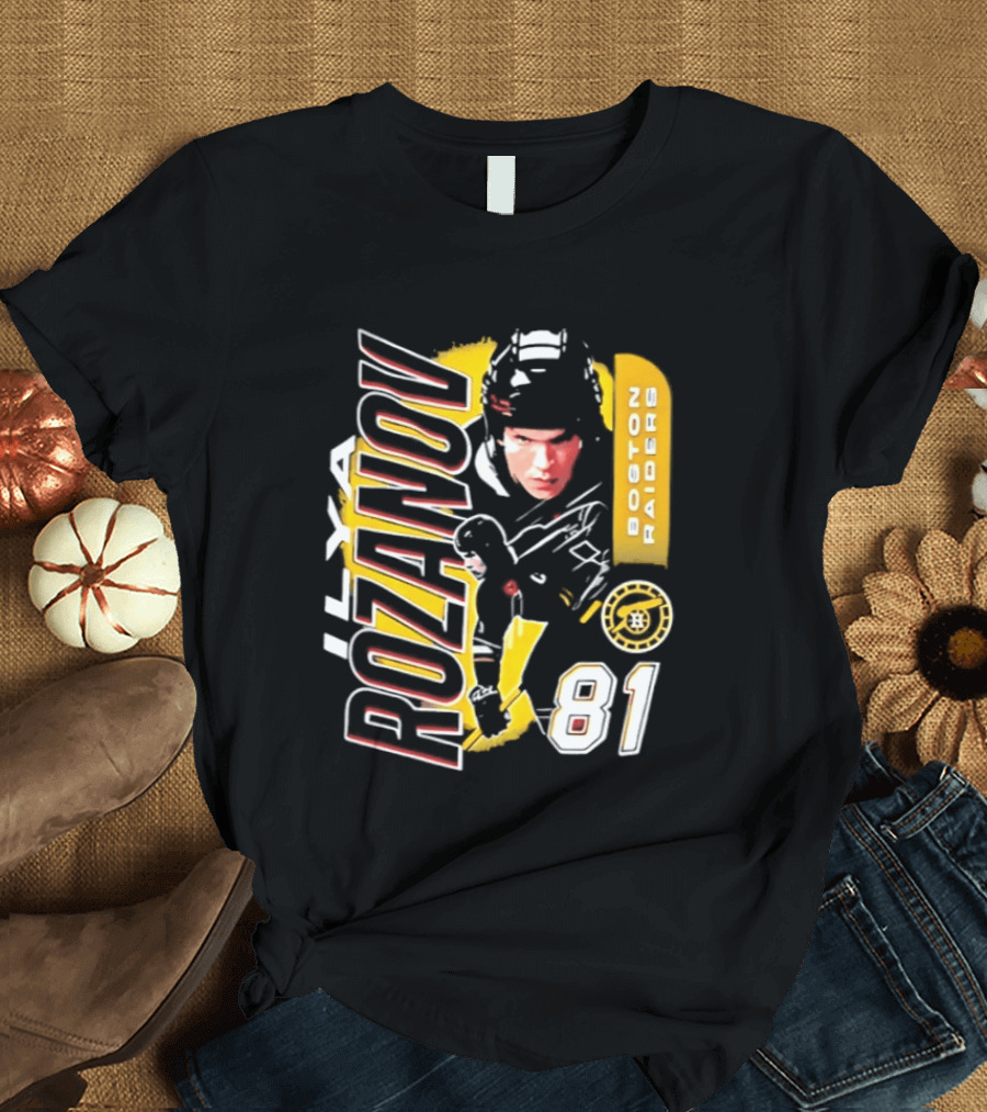 Rozanov Boston Raiders Hockey 81 T-Shirt