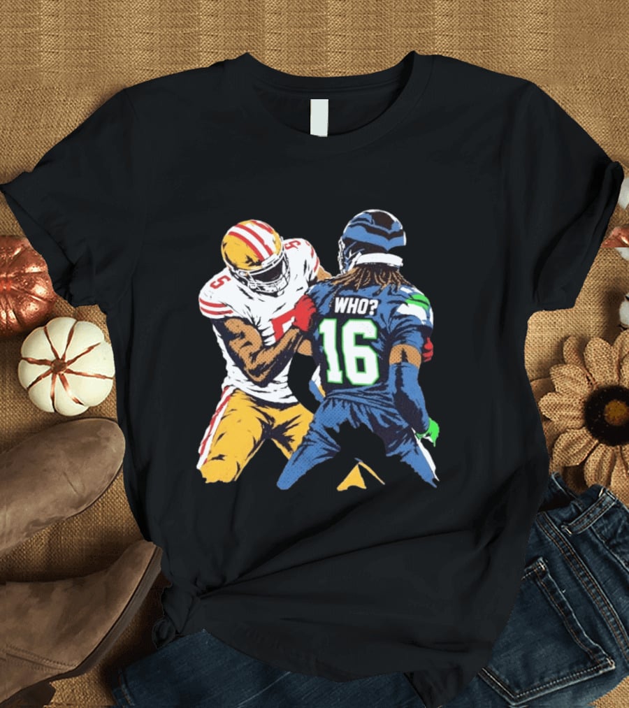 New King Who Dis Football 49ers Vs Seahawks Clash T-Shirt