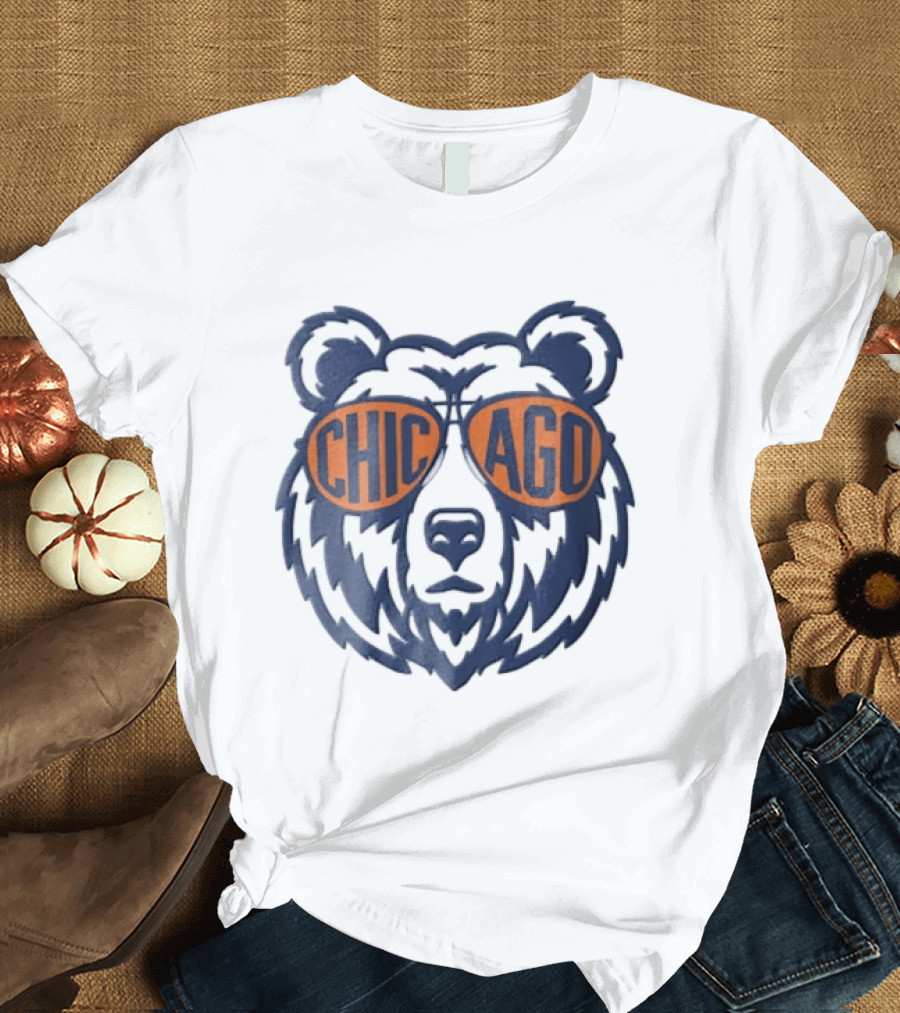 Chicago Bear Sunglasses T-Shirt