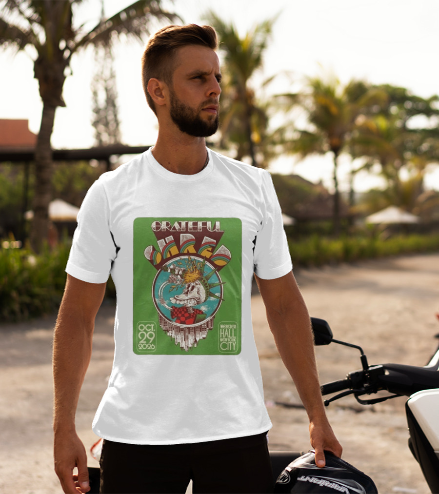 Grateful Shred Webster Hall New York City October 29 2026 Event T-Shirt