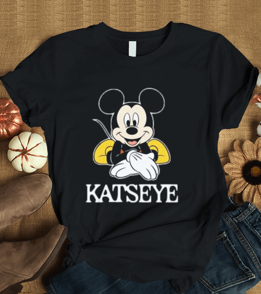 Katseye X Disney Mickey Mouse Katseye X Minnie Crop T-Shirt