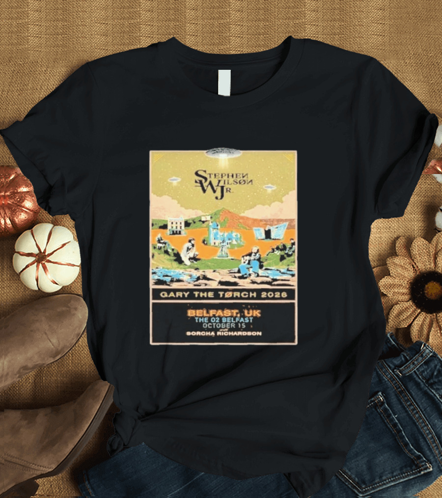 Stephen Wilson Jr Belfast UK Event 2026 The O2 Belfast October 15 Featuring Sorcha Richardson T-Shirt