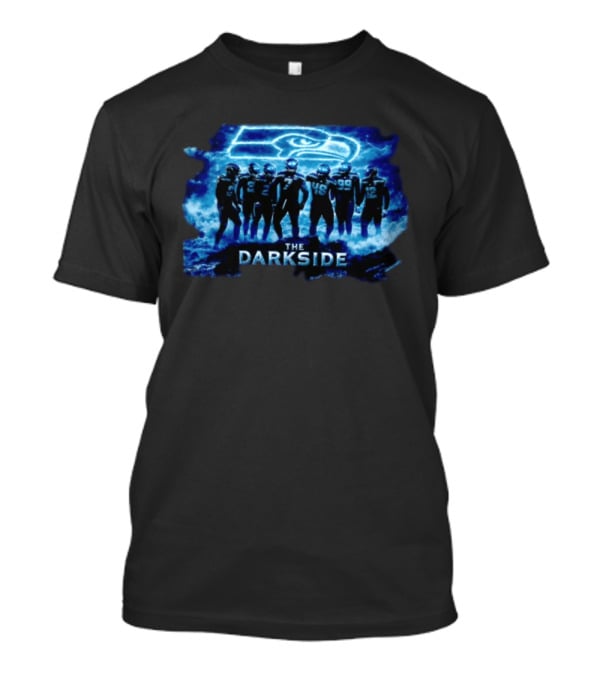 Seattle Seahawks The Darkside NCAA Football Team Fantasy T-Shirt