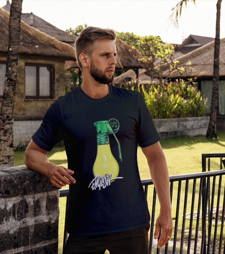 Wynwood Walls Store Ron English Light Bulb Grenade T-Shirt