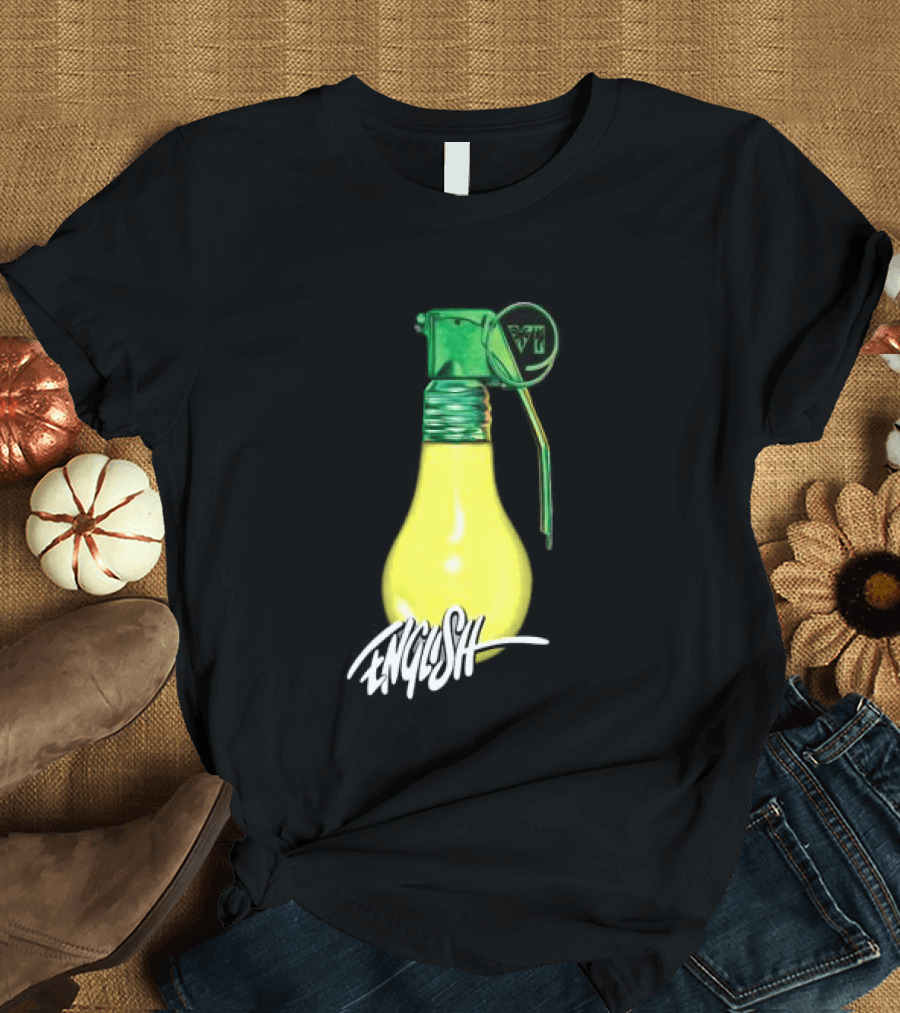 Wynwood Walls Store Ron English Light Bulb Grenade T-Shirt