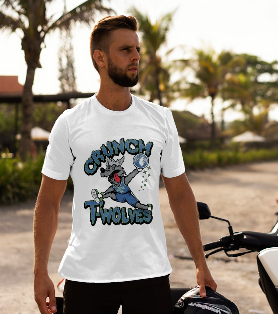 Crunch Wolves Wolves 00 Basketball T-Shirt