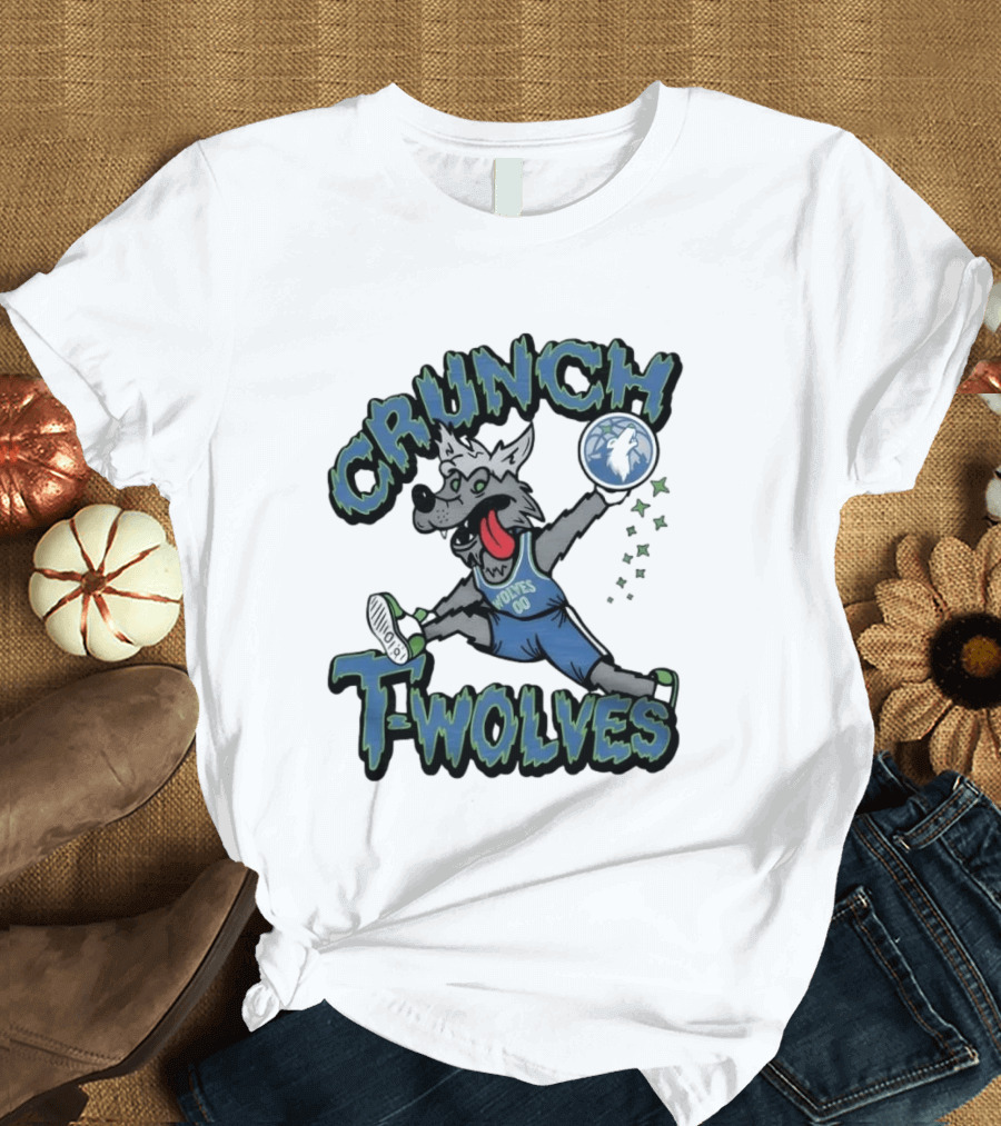 Crunch Wolves Wolves 00 Basketball T-Shirt