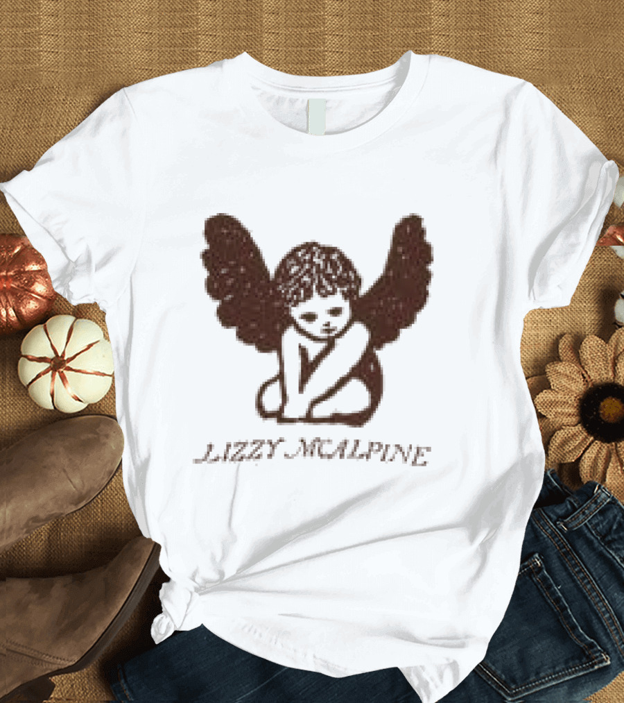 Lizzy Mcalpine Angel Wings T-Shirt
