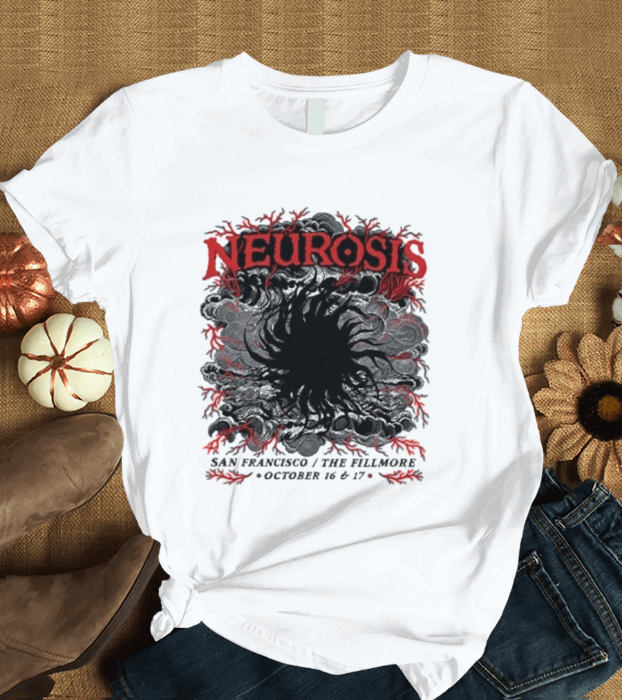 Neurosis The Fillmore San Francisco October 16 17 Event T-Shirt
