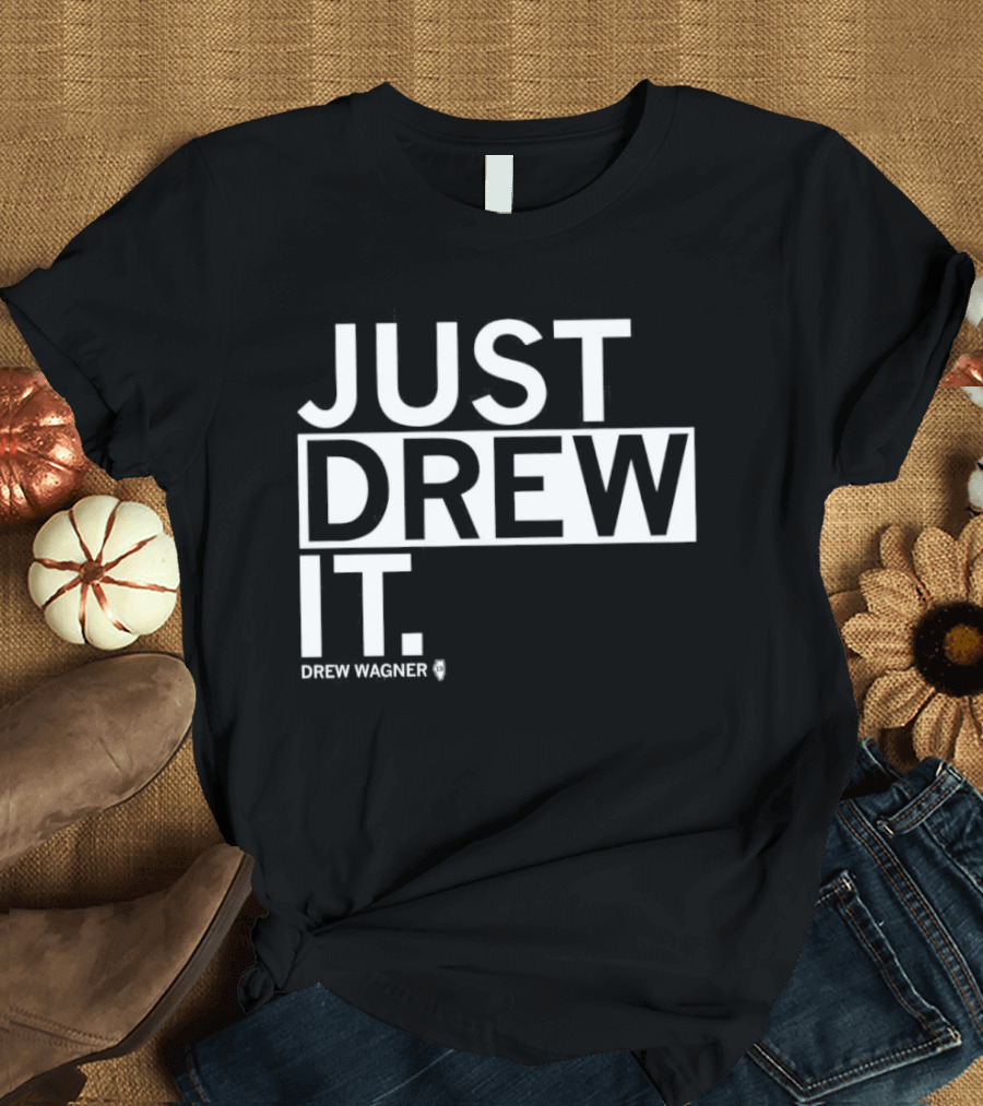 Just Drew It Drew Wagner Illinois T-Shirt