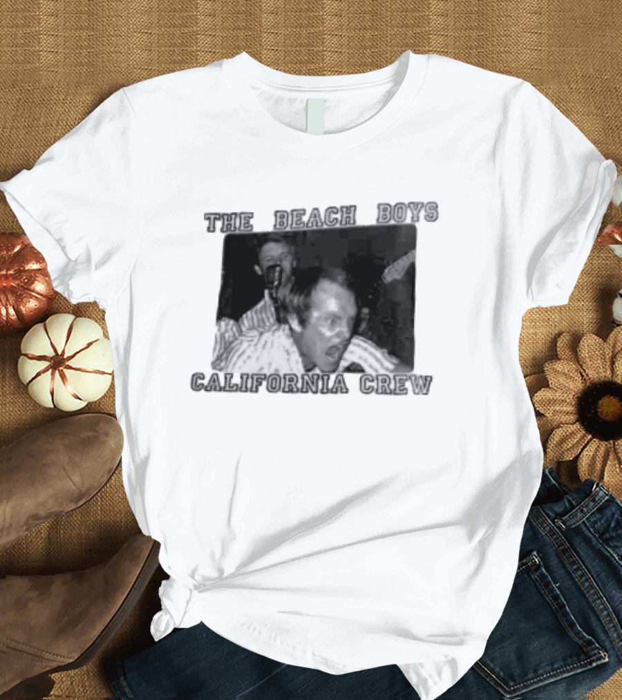 The Beach Boys California Crew Vintage Concert Photo T-Shirt