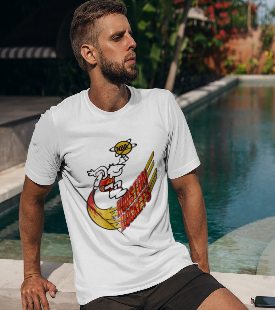 Houston Rockets NBA Turbo Basketball T-Shirt
