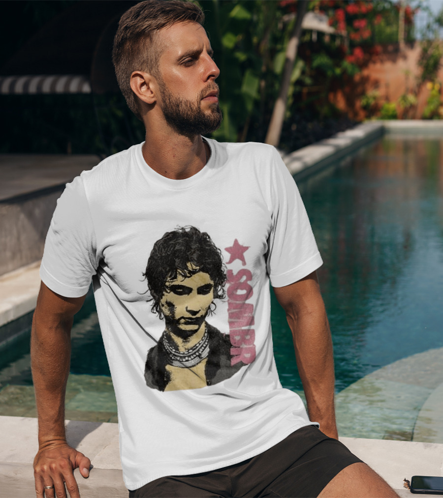 Sombr Store 2026 You Are The Reason Dateback Tour Star T-Shirt