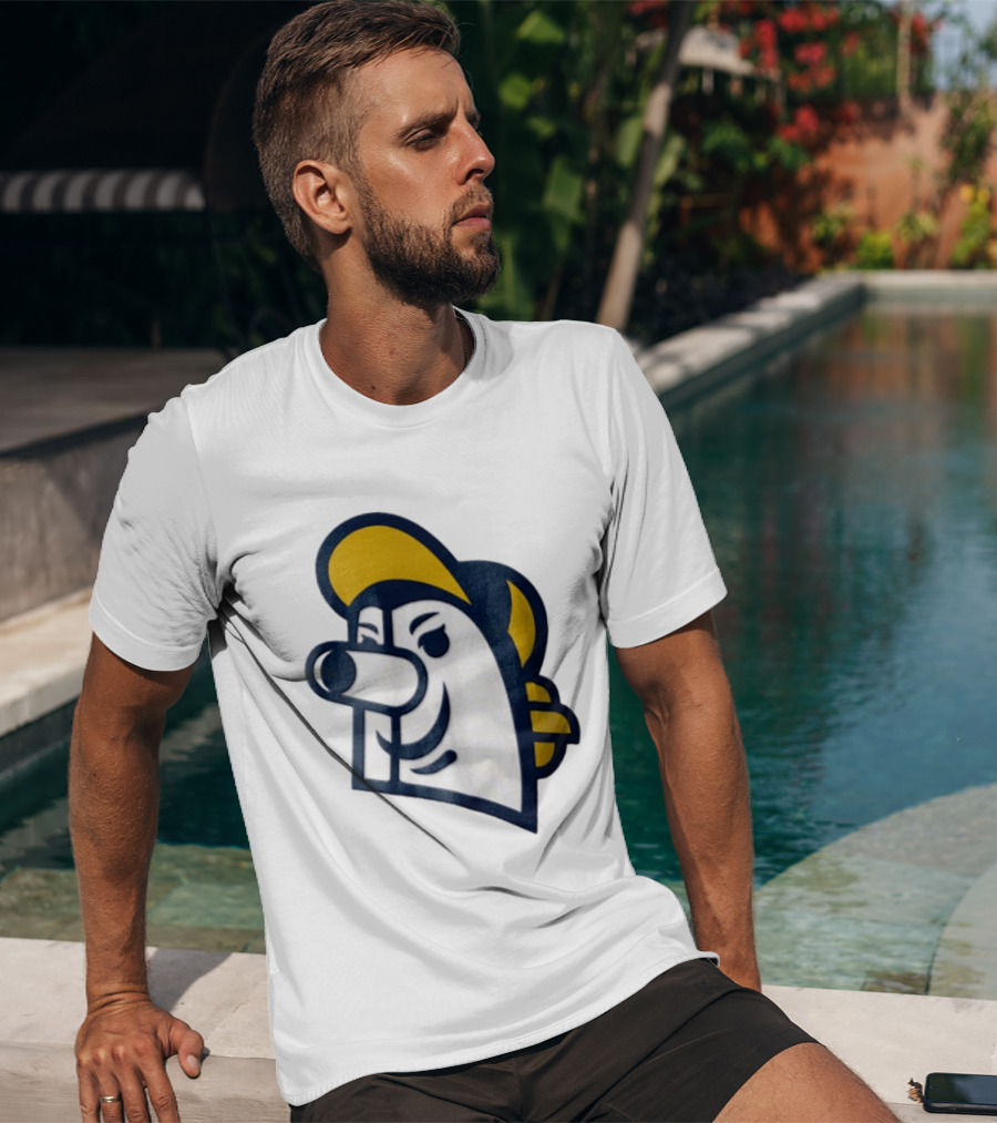 Los Angeles Dodgers West Coast Baseball Bear T-Shirt