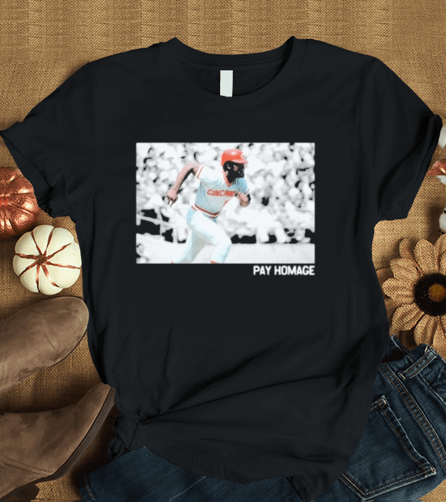 Cincinnati Baseball Legend George Foster Pay Homage T-Shirt