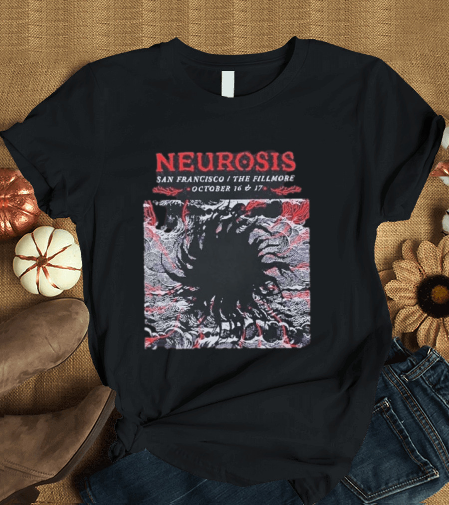 Neurosis San Francisco The Fillmore October 16 & 17 Concert T-Shirt