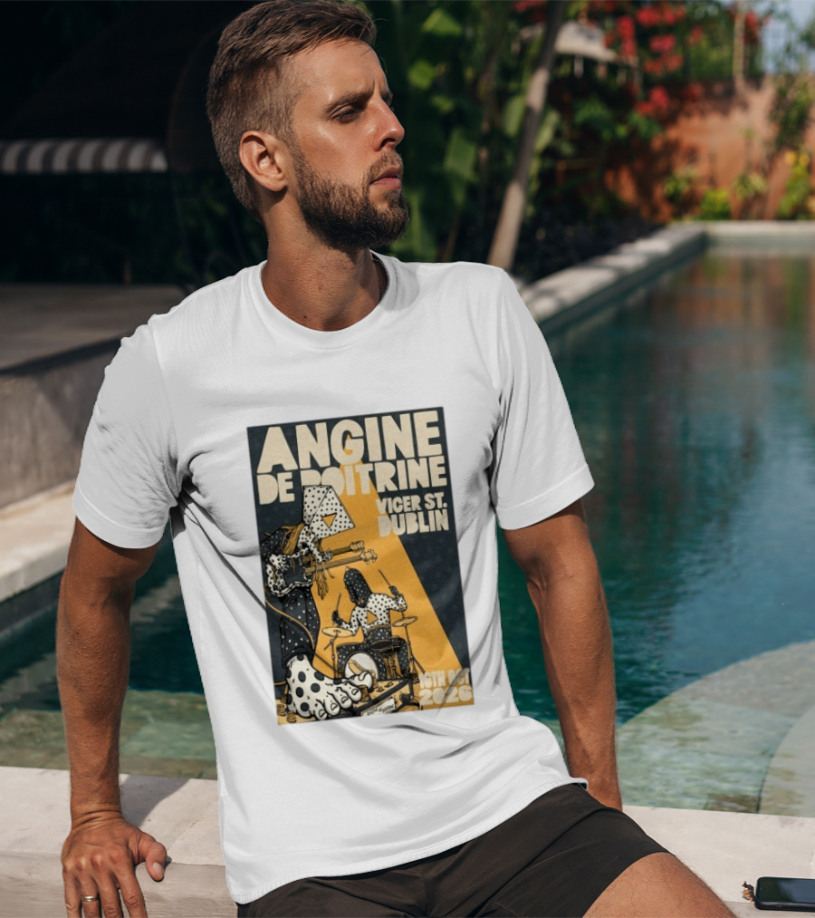 Angine De Poitrine Vicar Street Dublin 16th October 2026 T-Shirt