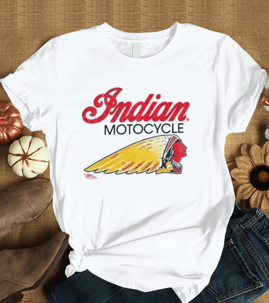 Indian Motorcycle Vintage Head T-Shirt
