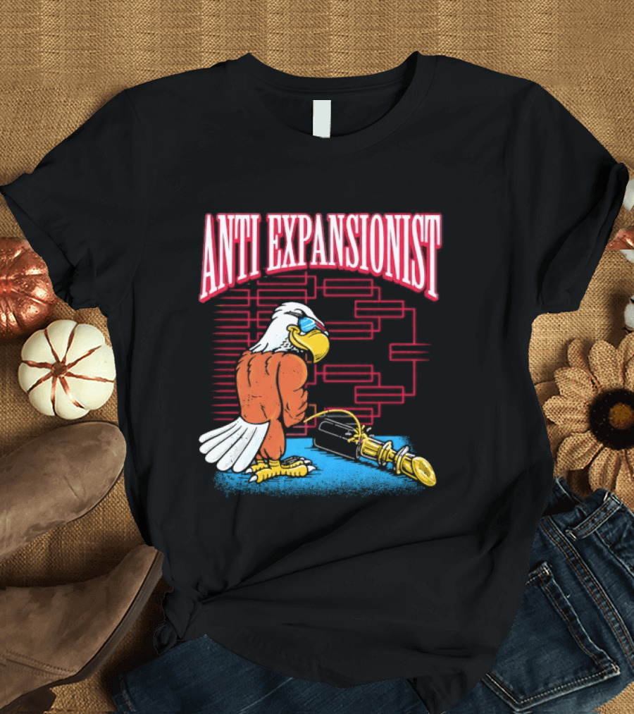 Anti Expansionist Eagle Peeing T-Shirt