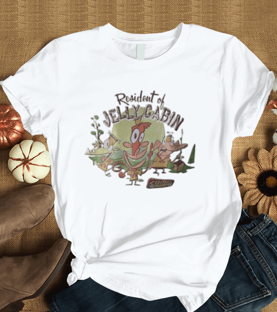 Camp Lazlo Resident Of Jelly Cabin Cartoon Scouts Forest Scene T-Shirt