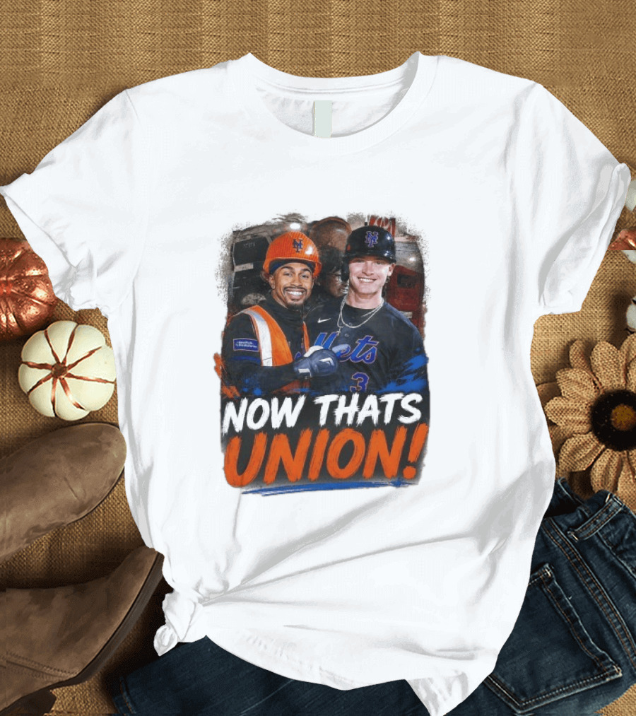 Francisco Lindor Carson Benge New York Mets Now Thats Union T-Shirt