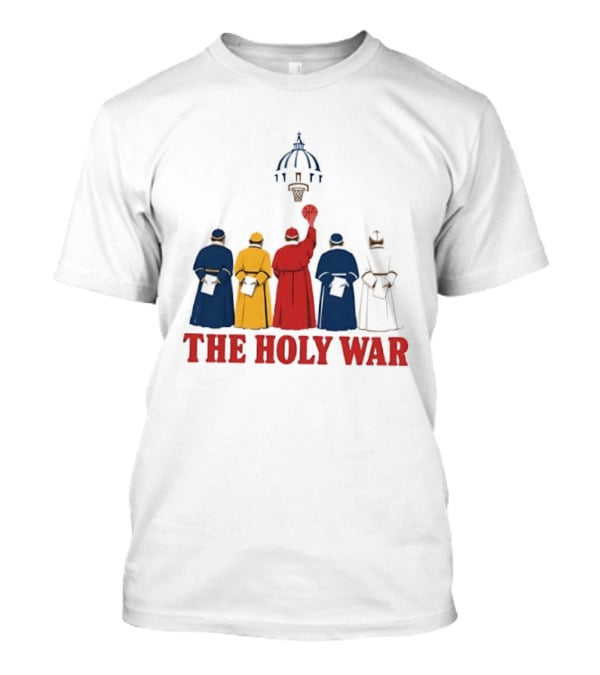 The Holy War Basketball Clergy Team Colors Basketball Dunk T-Shirt