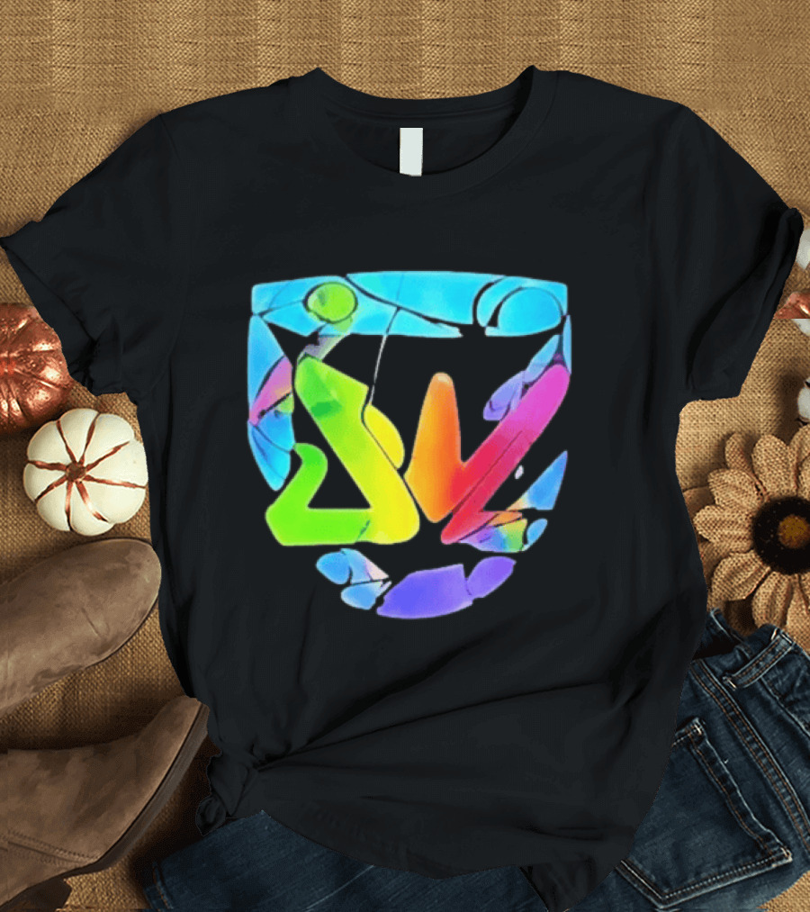 Nice France Riots 2026 Micromania Store Manager Viral Multicolor Abstract T-Shirt