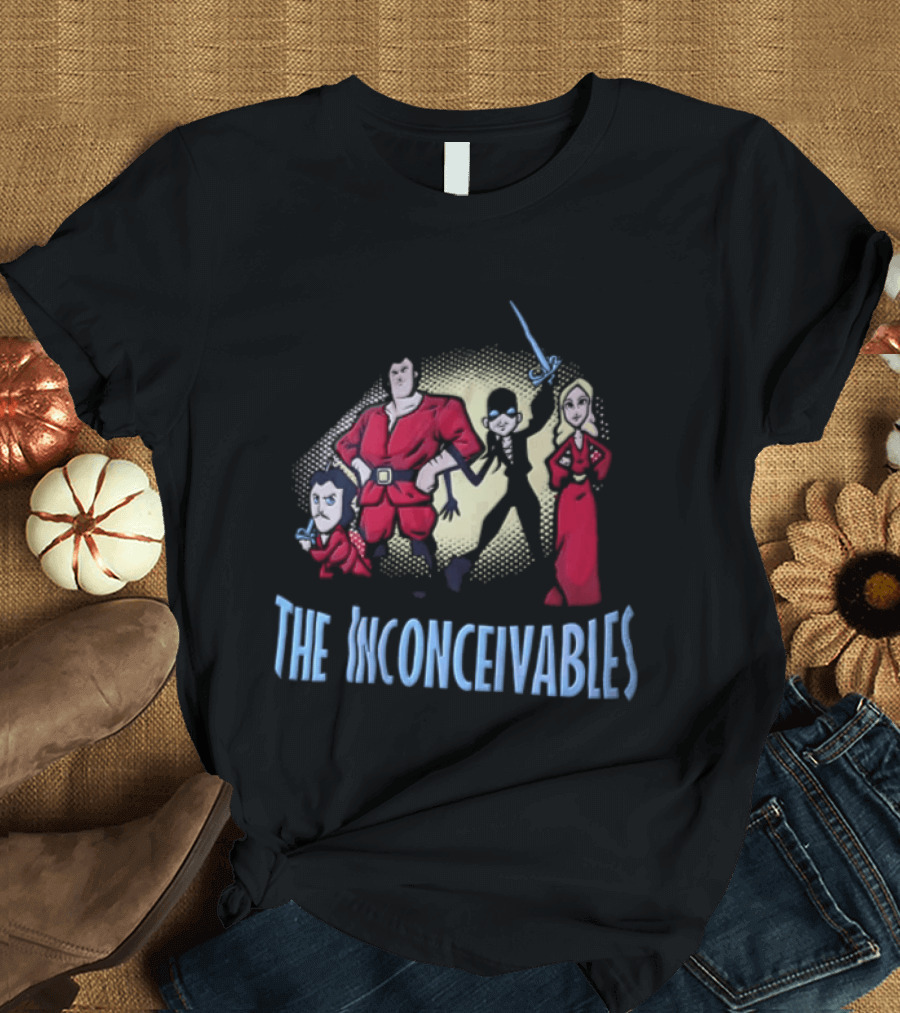 The Inconceivables Princess Bride Characters Mashup T-Shirt