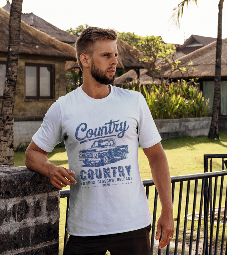 Country Pick Up London Glasgow Belfast 2023 T-Shirt